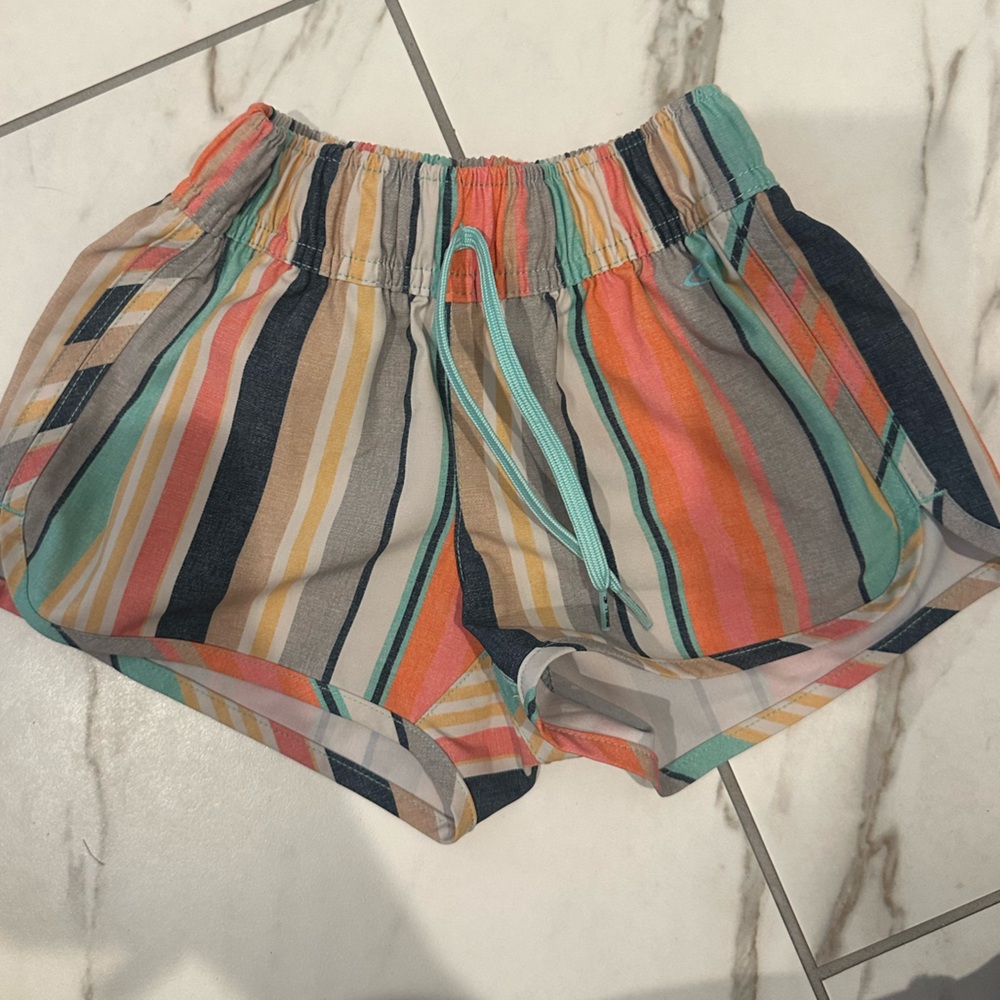 O’Neill Colorful Striped Girl Board Shorts
